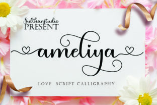 Ameliya: A Romantic Script Handwritten Font for Editorial Design