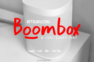 Boombox Display Font: Whimsical Typography for High-Impact Campaigns