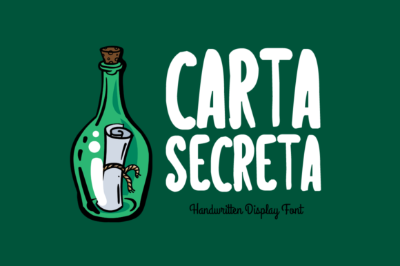 Carta Secreta: The Playful Display Font for Bold Branding