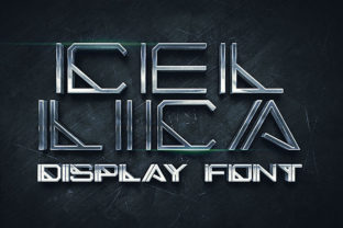 Cellica - Display: A Modern Typeface for Bold Digital Design