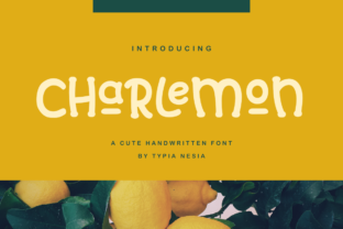 Charlemon Typeface Review: A Whimsical Display Font for Youthful Branding