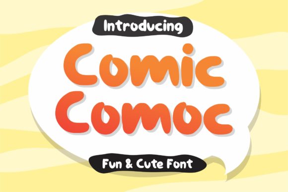 Comiccomoc: The Cute Display Font for Scroll-Stopping Social Media Graphics