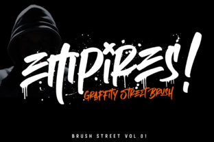 Empires Brush Font for Street-Wise Brand Identity Design