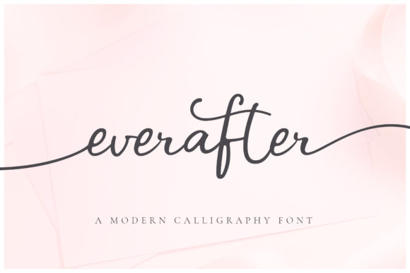 Ever After: A Modern Script Font for Romantic Digital Branding