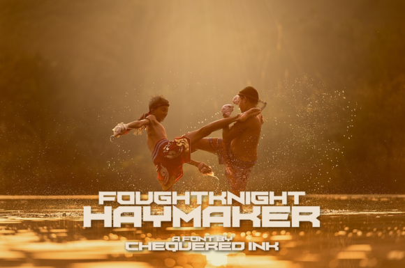 Foughtknight Haymaker: Bold Display Fonts for Editorial Impact