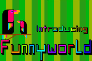 Funnyworld: The 3D Display Font for Hilarious Campaign Visuals