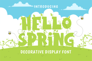 Hello Spring Typeface: A Relaxed Review for Editorial Design