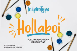 Hollaboi: A Playful Display Font for Standout Digital Brands