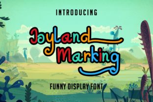 Joyland Marking: The Playful Display Font for High-Impact Campaigns