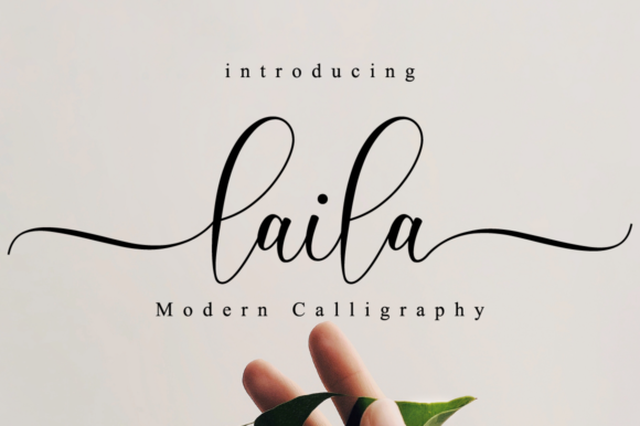 Laila Script: Elegant Handwritten Fonts for Modern Web Design