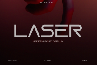 Laser Display Font: A Bold Upgrade for Modern Brand Identity