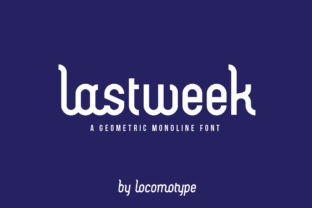Lastweek Display Font for Modern Digital Campaigns