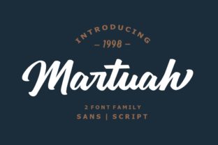 Martuah Duo: A Bold Display Typeface for Editorial Design