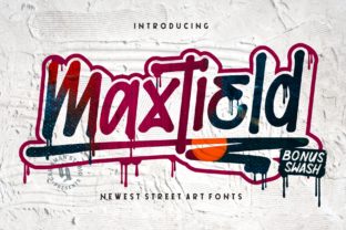 Maxtield: A Bold Display Font for Urban Brand Identity