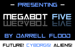 Megabot Five: The Sci-Fi Display Font for Space-Themed Campaigns