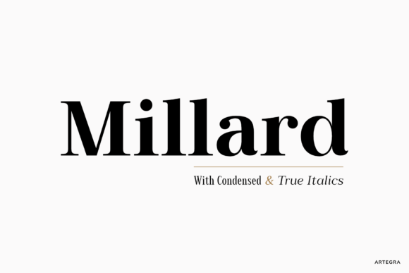 Millard Typeface: Elevating Small Business Brand Identity