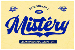 Mistery: The Bold Handwritten Font for Authentic Campaign Design