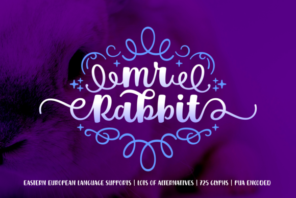 Mr. Rabbit Font: A Bold Serif for Festive Editorial Design