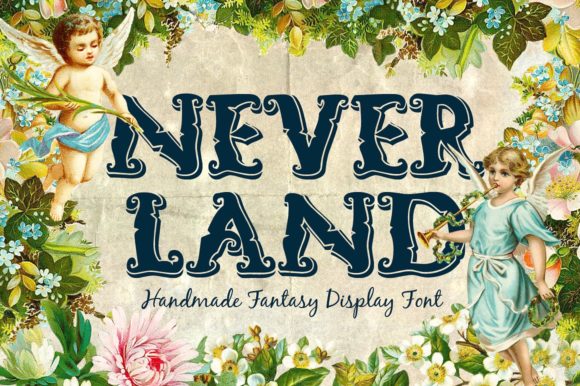 Neverland Display Font Review for Magical Branding
