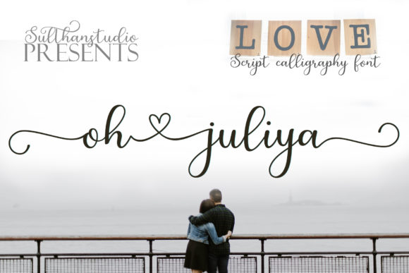 Oh Juliya: A Script Handwritten Font for Romantic Campaigns