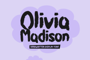 Olivia Madison Display Font: Elevate Editorial Design with Playful Elegance