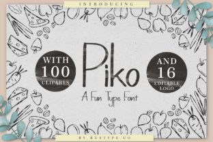 Piko Typeface: A Fun Display Font for Modern Web Design