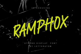 RAMPHOX: The Strong Display Font for Bold Brand Identity