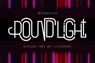 Round Light: A Playful Display Font for Modern Digital Brands