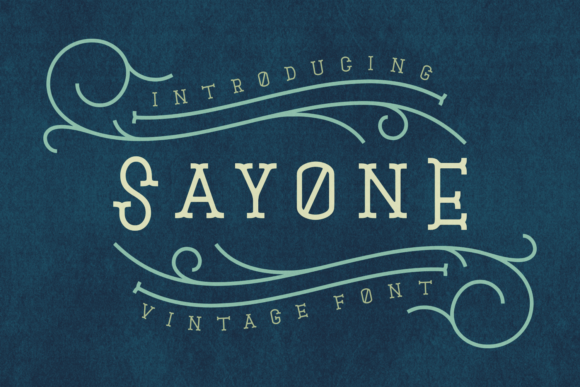 Sayone Display Font Review for Handmade Brands
