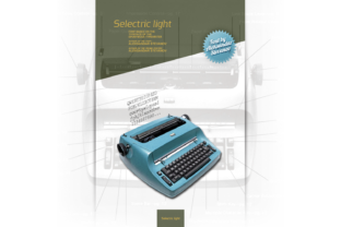 Selectric Light: A Retro Typewriter Typeface for Campaign Design
