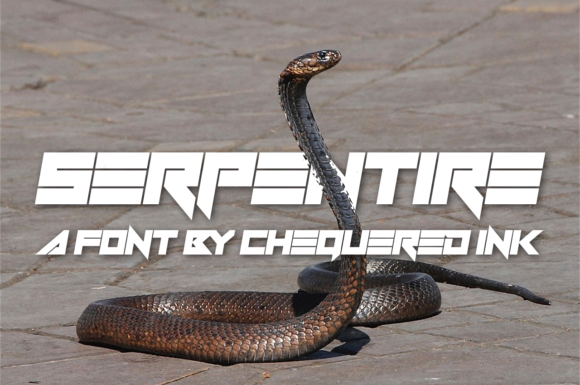 Serpentire: The Sharp Techno Display Font for Bold Branding
