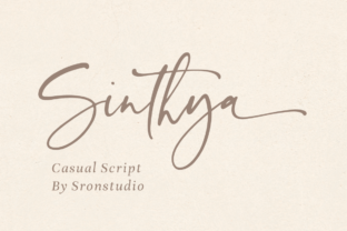Sinthya Handwritten Font Review for Creative Makers