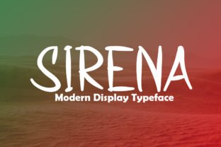 Sirena Handwritten Font Review: A Unique Display Typeface for Branding