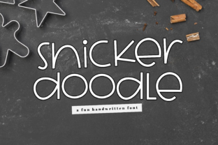 Snickerdoodle: A Whimsical Display Font for Handmade Brands
