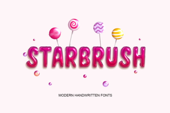 Starbrush: Modern Handwritten Font for Editorial Design