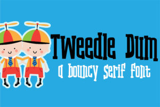 Tweedle Dum: A Bold Serif Font for Distinctive Small Business Branding