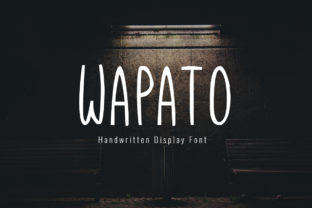 Wapato Display Font for Modern Editorial Design