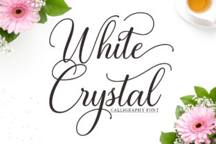 White Crystal Script: The Elegant Typeface for Premium Branding